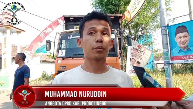 ANGGOTA DPRD HALAU TRONTON ANGKUT MATERIAL TOL PROBOWANGI‼️
