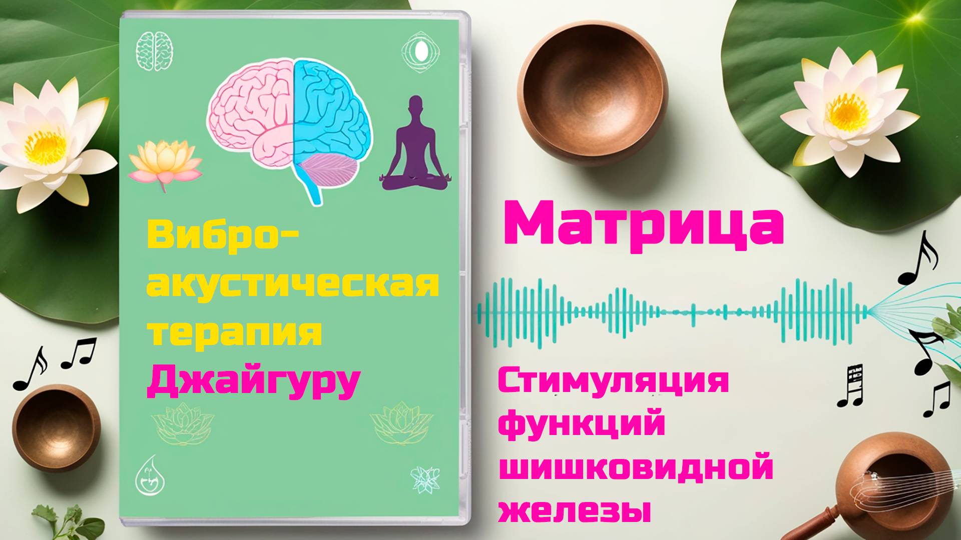 Стимуляция шишковидной железы. Матрица. Виброакустическая терапия Джайгуру. ВАУ "Партнёр-Ол"»