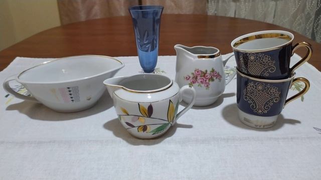 Фарфор Рига, Полонне з барахолки. Вдалі знахідки в погану погоду.