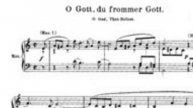 O Gott, du frommer Gott Max Reger Johannes Brahms