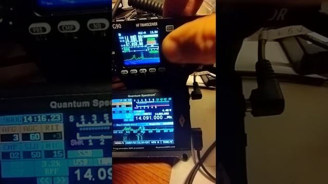 Perfect Spectrum DSP set-up to avoid IQ imbalance and mirroring