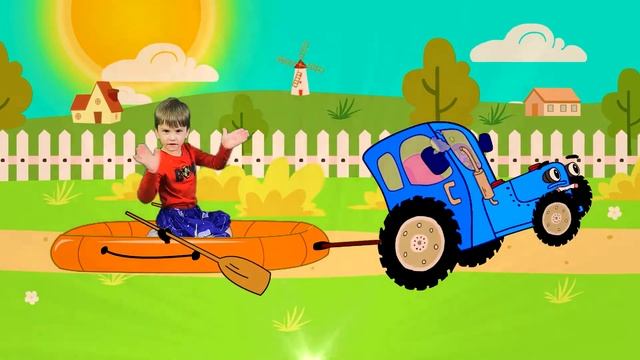 Baby shark sinii traktor Viltim kids songs