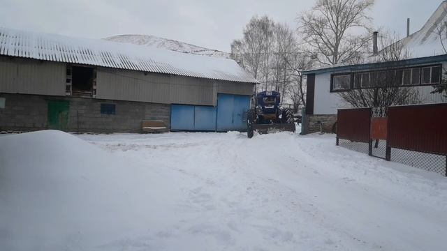 Т-40 чистка снега
