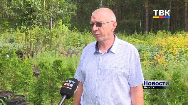 Новая система полива в парке Бердска полностью заменит ручной труд