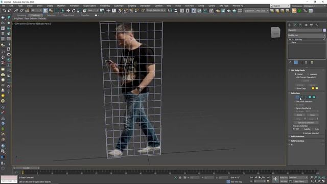 3ds Max Tutorial in Tamil - Placing PNG People image - Cutting image தமிழ்