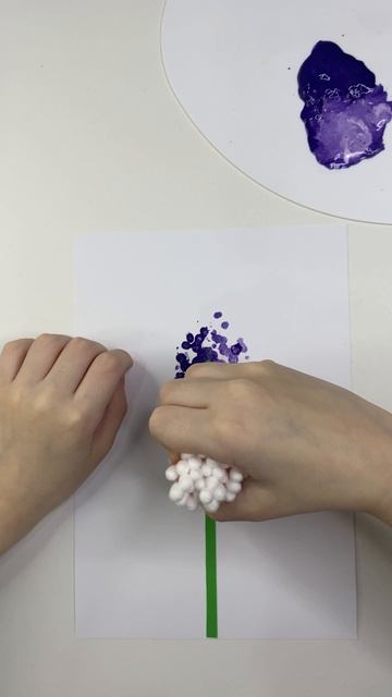 Рисование «Весенний цветок-Гиацинт»🪻