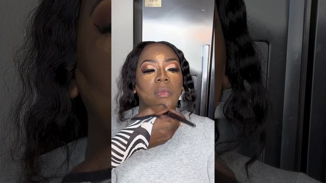 Natural Glam on client using Morphe Jacklyn Hill eyeshadow pallet