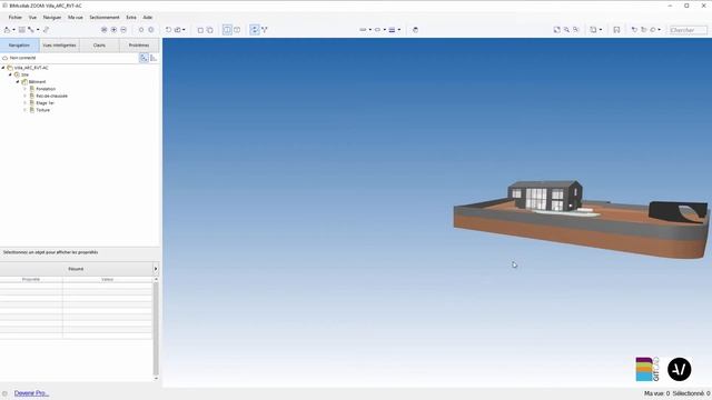 REVIT - 01 - Contrôler le géo-référencement du fichier IFC Archicad reçu