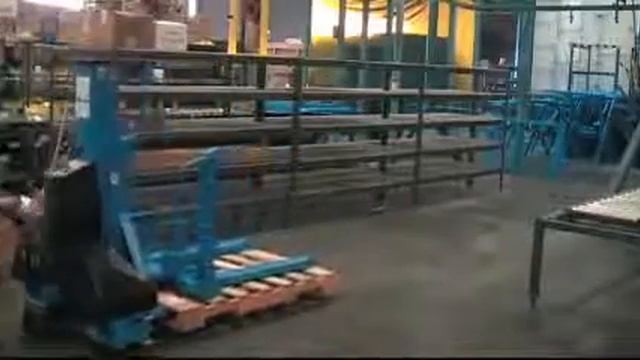 Bishamon UniLift Pallet Transporter Positioner Demo