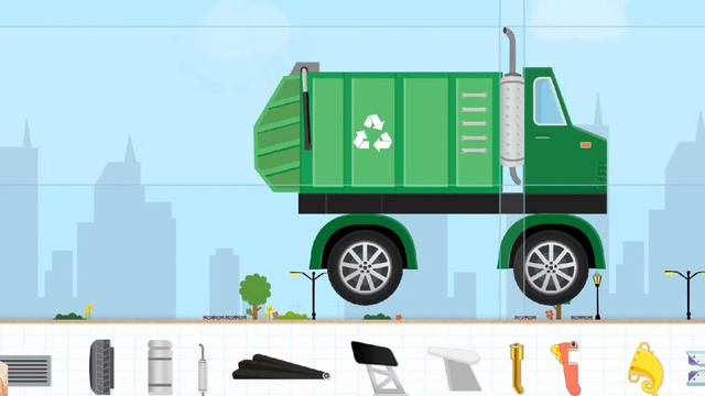 Garbage Truck || Labo Brick Car 2 || Car Games || Gameplay #020