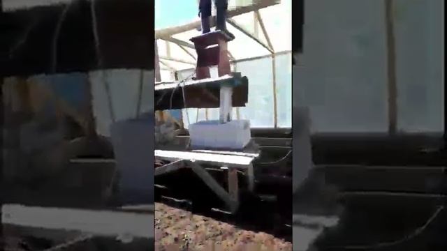 Теплица своими руками из бруса / Жеміс сарайы өз қолыммен
