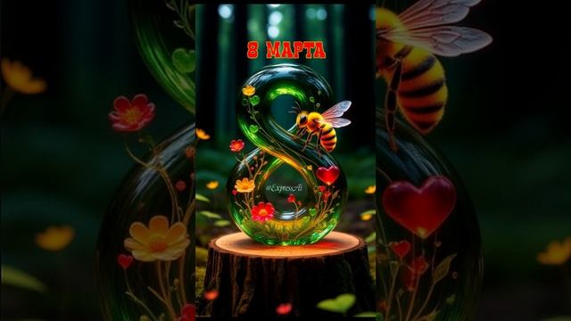 С 8 марта! ❤️ 
С праздником весны, дорогие дамы! 
Создал для вас эту песню 😊