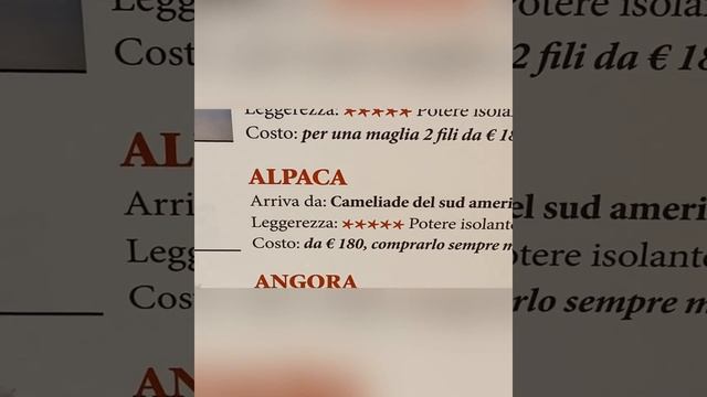 Si fa presto a dire lana!