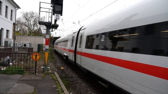 Eisenbahnverkehr in Wuppertal Steinbeck Mit Br 462 101 193 401 412 442 1440 429 428 3429