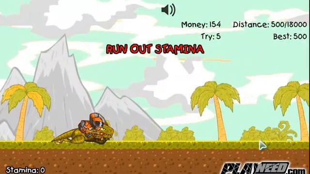 Crazy Raptor Rider Walkthrough