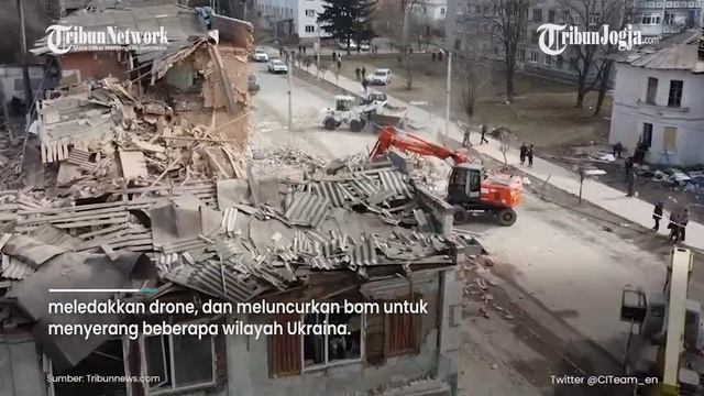 Serangan Bom Jarak Jauh Rusia ke Sejumlah Wilayah Ukraina Tewaskan Warga Sipil