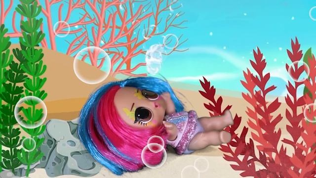 A Long Full Movie! - Families at the Beach | Doll Family Beach Stories