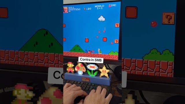 Contra во вселенной Super Mario Bros.👍