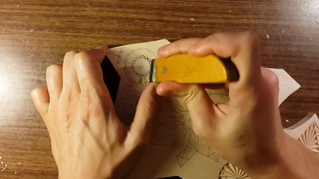 Геометрическая резьба по дереву