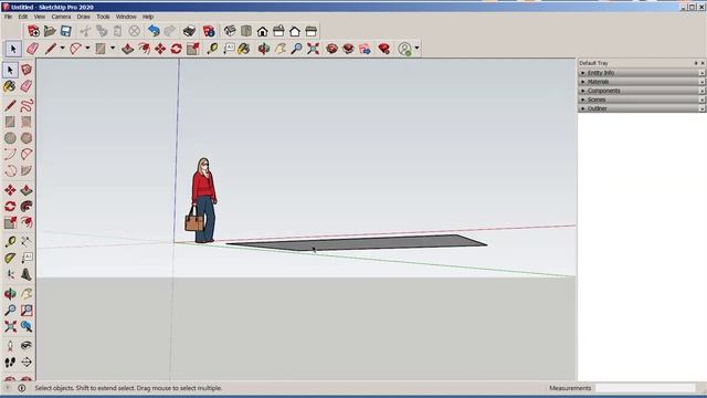 SketchUp 2020 Interface and Getting Started