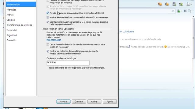 EVITAR QUE EL MESSENGER SE INICIE AL ARRANCAR WINDOWS