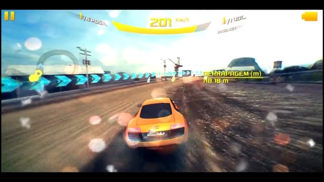 Asphalt 8 Airborne - Audi R8 e-tron, Islândia - Windows 10