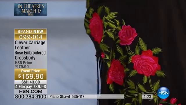 Clever Carriage Company Silk Russian Rose Piano Shawl