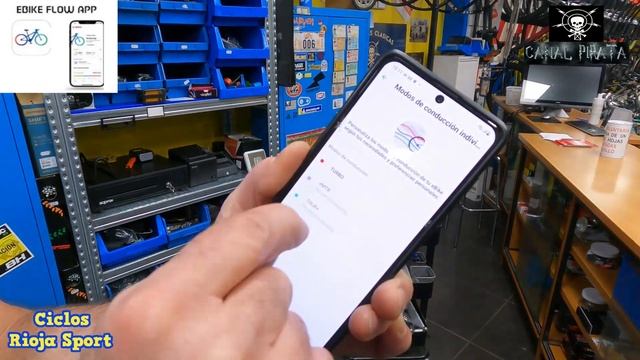 APP  BOSCH E BIKE FLOW INSTALANDO Y TRASTEANDO