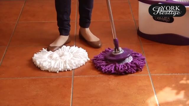 York   Bращающий MOP + 2 насадки МОП PRESTIGE 072700 RU