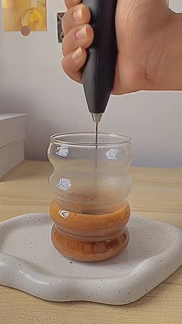Sweet condensed milk whipped coffee #shorts #coffee #cafe #espresso #coffeerecipe #how #viral