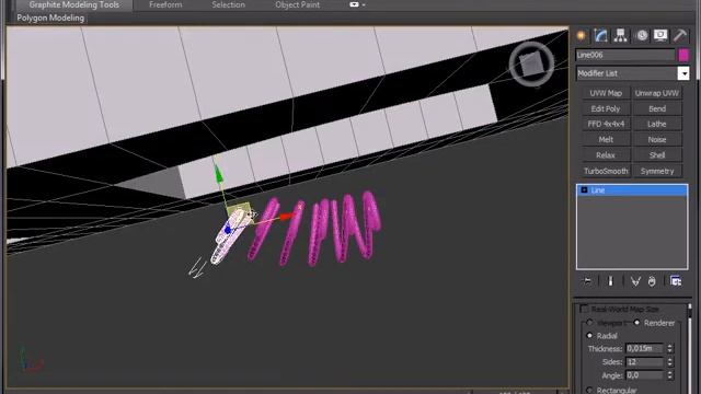 3D STUDIO MAX İLE İÇ VE DIŞ MEKAN MODELLEME BALKON PARMAKLIKLARI