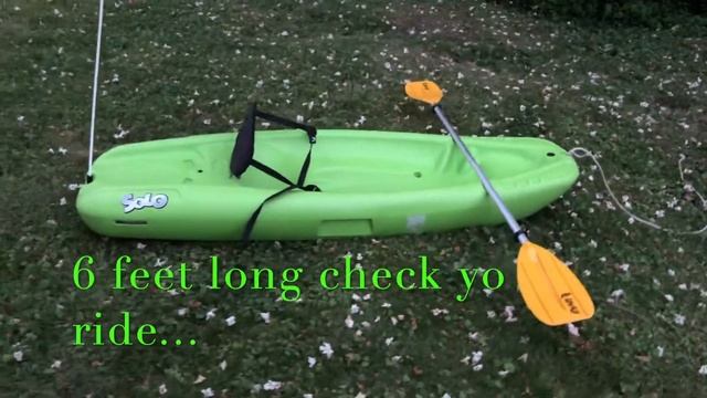 Kiddie Youth Kayak Pelican SOLO Kids / Adults under 125 - 150LBS ish  Specialty Yak Youth