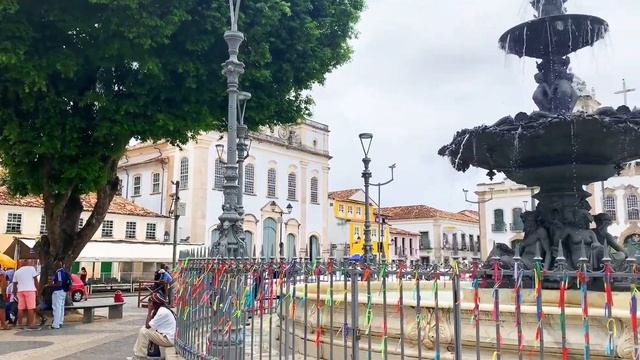 [Part 1/2] Walking in the Historic Center of Salvador de Bahia - UNESCO World Heritage