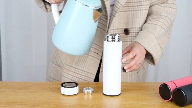 Смарт бутылка для воды из нержавеющей стали