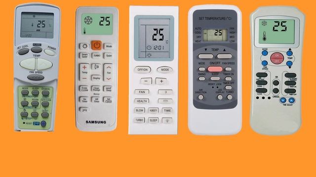 كونترول المكيف Air conditioner remote