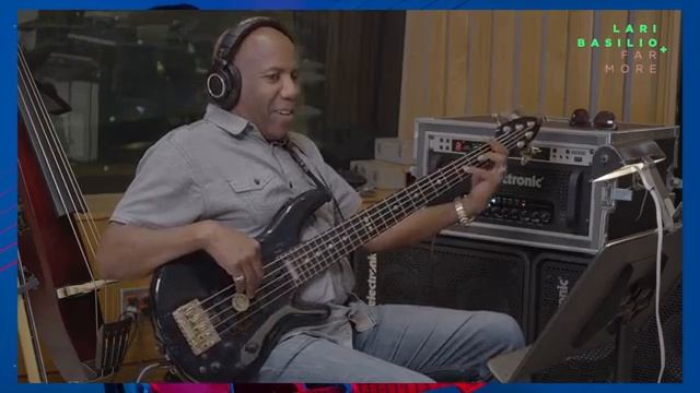 Nathan East recording California Waves