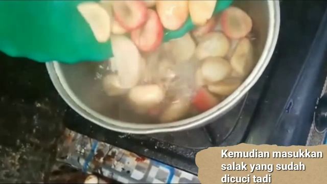 Cara Membuat Manisan Salak (kelompok 3) Kelas XI MIPA 2