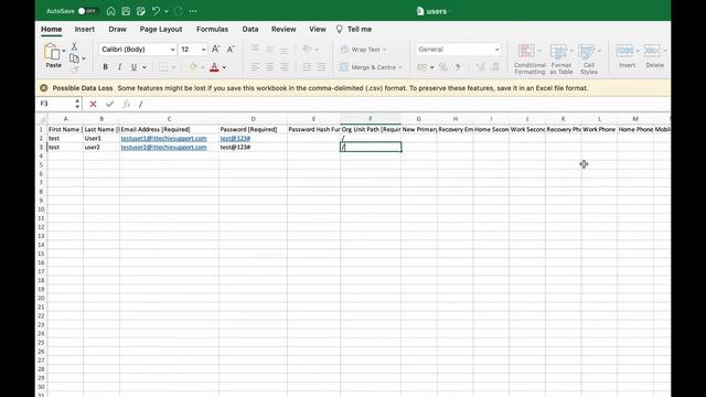 How to add bulk users in Google workspace (G suite) Admin Console 2022