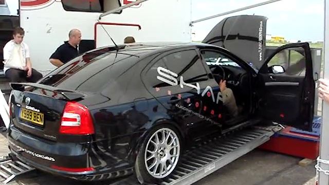 Shark Performance Octavia vRS makes 271.0bhp/299.9lb-ft on the dyno at GTI international
