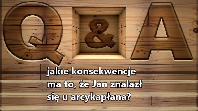 Q&A K011 jakie konsekwencje ma to, że Jan znalazł się u arcykapłana @chrzescijanie @czytaj @uwierz