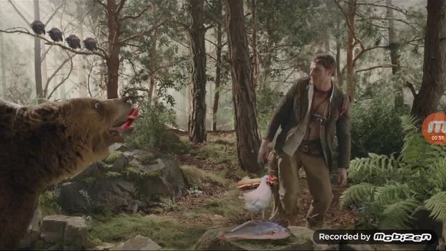 Weird mutant Old Spice commercial