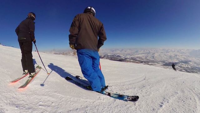 I let my dad try out my Rylo 360 degree camera……. Skiing At Snowbasin