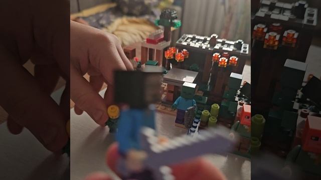 Деревня жителей (из Лего). 1 серия.