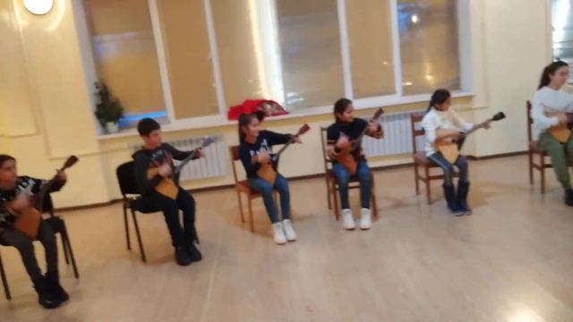 Балалайка. Полный состав детского коллектива "Струнка"