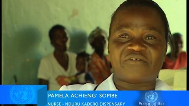 UN Person of the Year 2011 - Pamela Achieng' Sombe