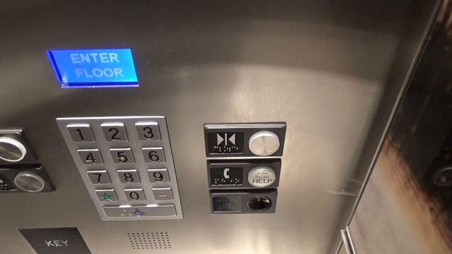 STUNNING Touchscreen Mitsubishi Traction Elevators - LUMA Hotel - San Francisco, CA