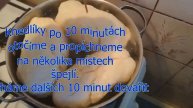 Kynuté knedlíky z domácí pekárny