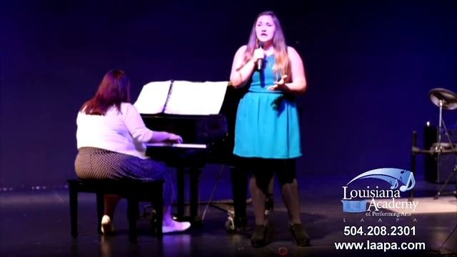 Amanda Boe - Mandeville School of Music Voice Student - Performs  "Home"