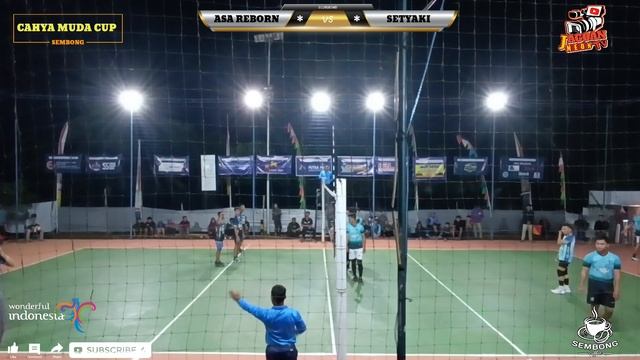 GEMURUH PENONTON 🔥❗ ASA REBORN VS SETYAKI - CAHYA MUDA VOLY BALL 2024 TURNAMENT