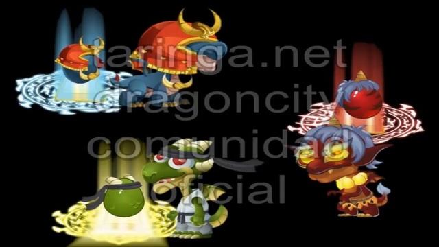 Dragon City - Dojo Island - Karate , Shogun y Oni Dragon